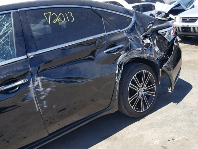 4T1BK1EB4FU137927 - 2015 TOYOTA AVALON XLE BLACK photo 9
