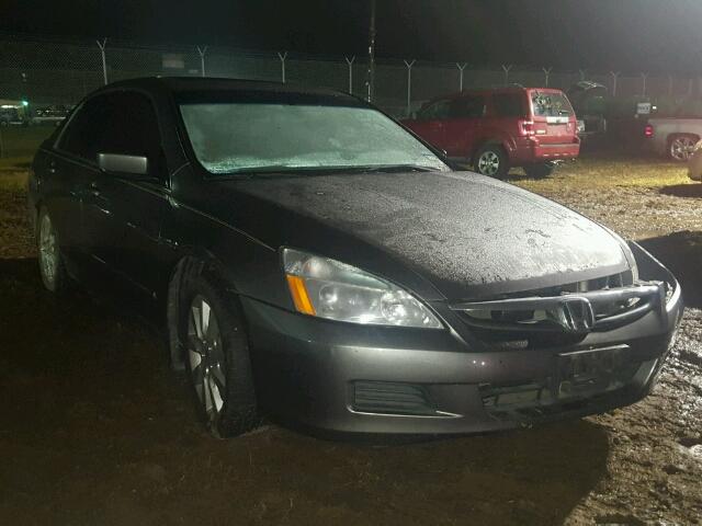 1HGCM66327A046926 - 2007 HONDA ACCORD LX GRAY photo 1