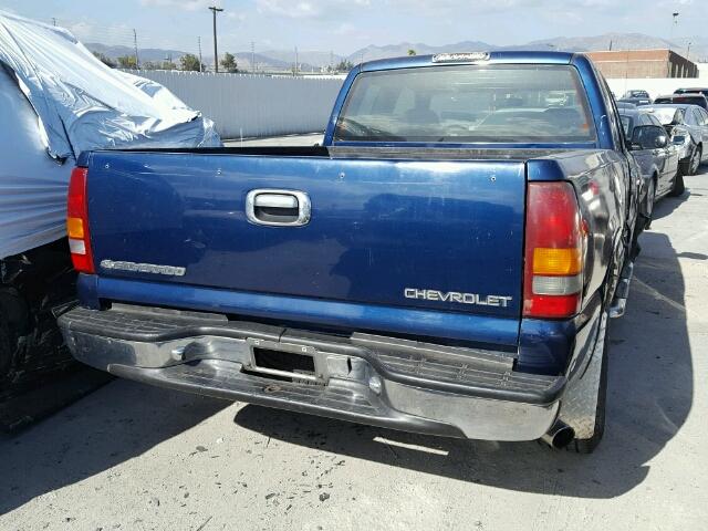 1GCEC19WXYZ169797 - 2000 CHEVROLET SILVERADO BLUE photo 4