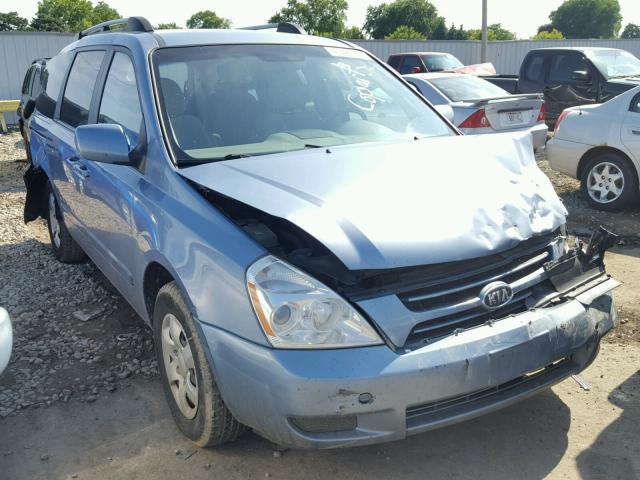 KNDMB233166061294 - 2006 KIA SEDONA EX BLUE photo 1