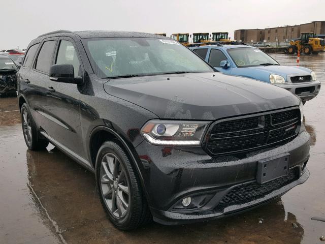 1C4RDHDG2JC228633 - 2018 DODGE DURANGO GT BLACK photo 1