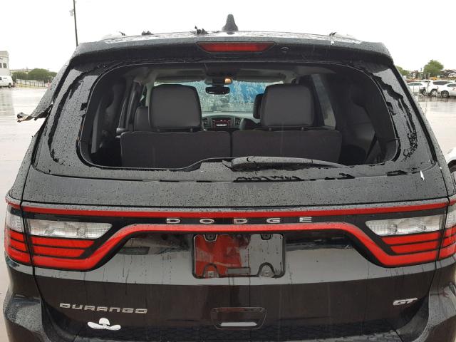 1C4RDHDG2JC228633 - 2018 DODGE DURANGO GT BLACK photo 9