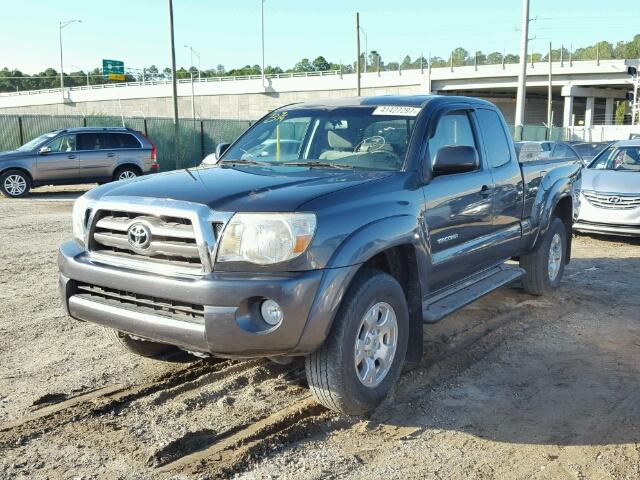 5TEUU4ENXAZ679844 - 2010 TOYOTA TACOMA CHARCOAL photo 2