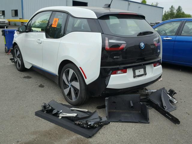 WBY1Z8C52HV551396 - 2017 BMW I3 REX თეთრი ფოტო 3