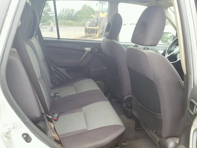 JTEHD20VX56028449 - 2005 TOYOTA RAV4 SILVER photo 6