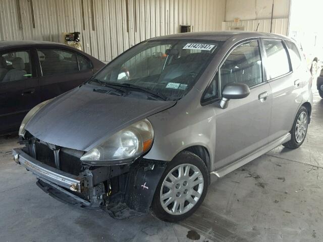 JHMGD38617S026651 - 2007 HONDA FIT S SILVER photo 2