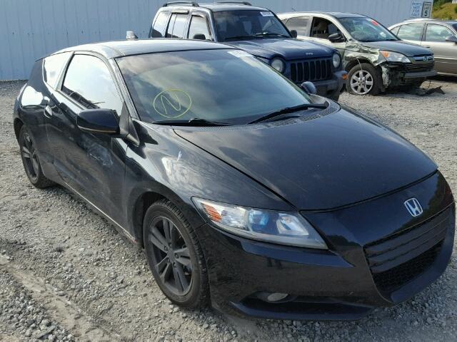 JHMZF1D60BS003044 - 2011 HONDA CR-Z EX BLACK photo 1