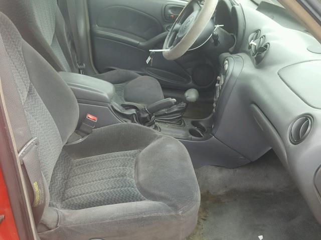 1G2NF52F22C251692 - 2002 PONTIAC GRAND AM S Qırmızı foto 5