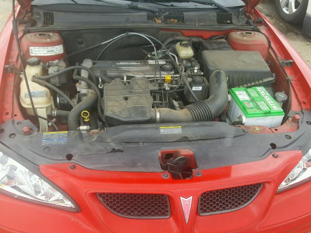 1G2NF52F22C251692 - 2002 PONTIAC GRAND AM S Qırmızı foto 7