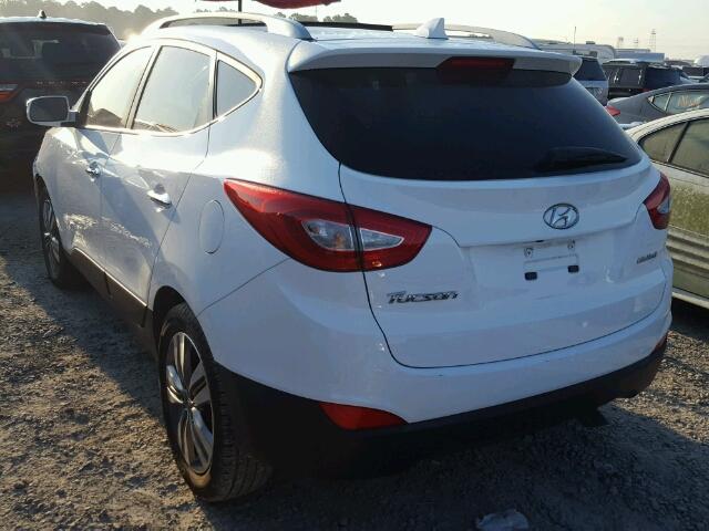 KM8JU3AG2FU977269 - 2015 HYUNDAI TUCSON LIM WHITE photo 3