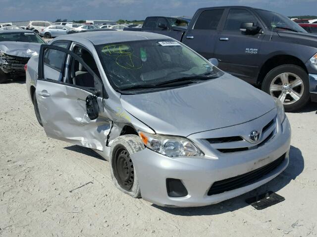 JTDBU4EE4B9151642 - 2011 TOYOTA COROLLA BA SILVER photo 1