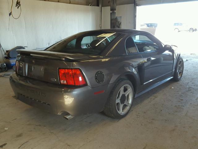 1FAFP42X43F451608 - 2003 FORD MUSTANG GRAY photo 4