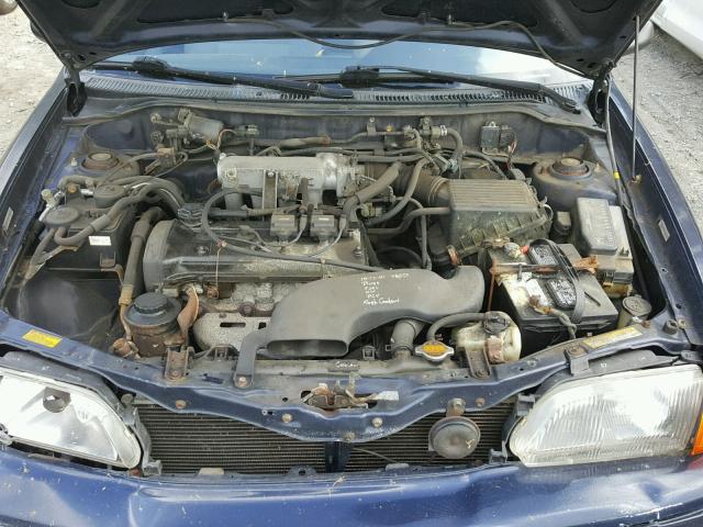 JT2AC52L8V0242163 - 1997 TOYOTA TERCEL CE BLACK photo 7