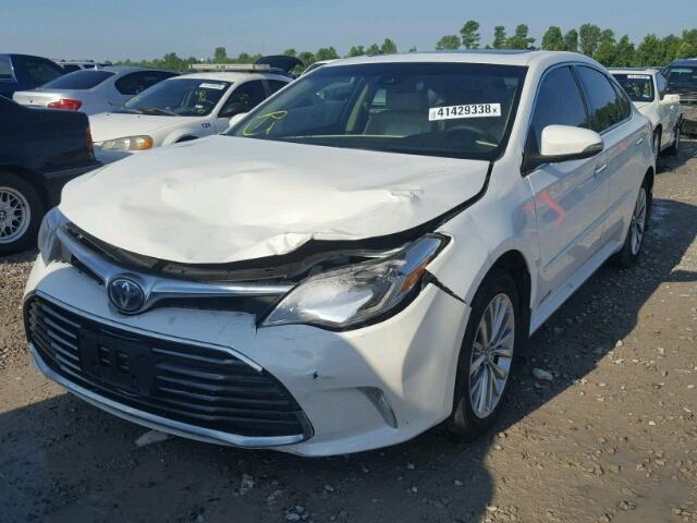 4T1BD1EB2GU053889 - 2016 TOYOTA AVALON HYB WHITE photo 2