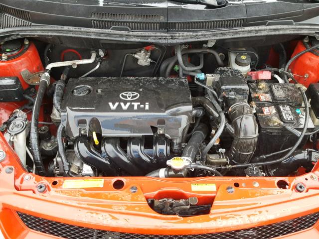 JTKKT624550096498 - 2005 TOYOTA SCION XA RED photo 7