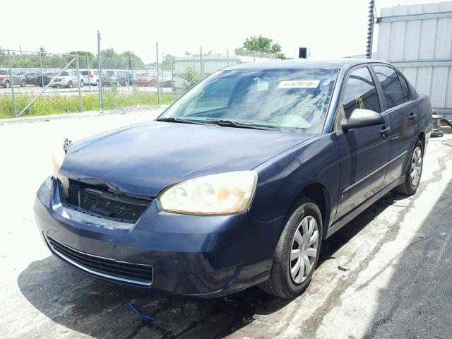 1G1ZS51F26F105042 - 2006 CHEVROLET MALIBU LS ლურჯი ფოტო 2