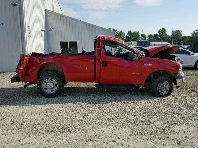 1FTSF21P06EA87876 - 2006 FORD F250 SUPER RED photo 9