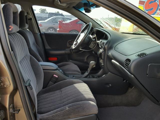 1G2WP52K22F228295 - 2002 PONTIAC GRAND PRIX BROWN photo 5