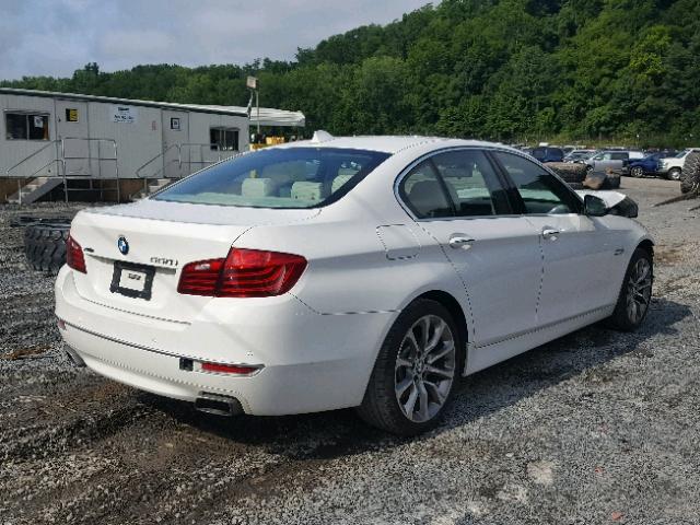 WBAKP9C57ED692402 - 2014 BMW 550 XI WHITE photo 4