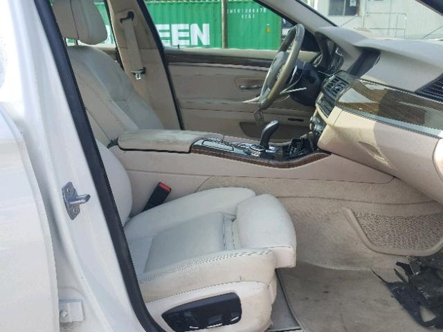 WBAKP9C57ED692402 - 2014 BMW 550 XI WHITE photo 5