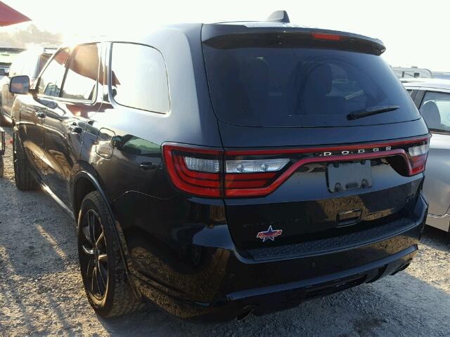 1C4SDHCT3HC805518 - 2017 DODGE DURANGO R/ BLACK photo 3