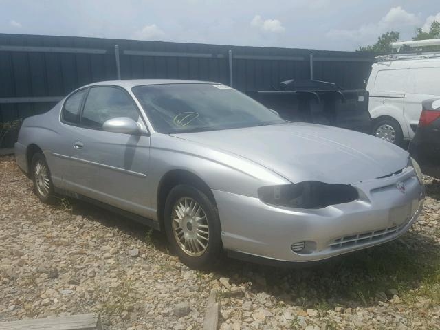 2G1WW12E129371726 - 2002 CHEVROLET MONTE CARL 银色 照片 1