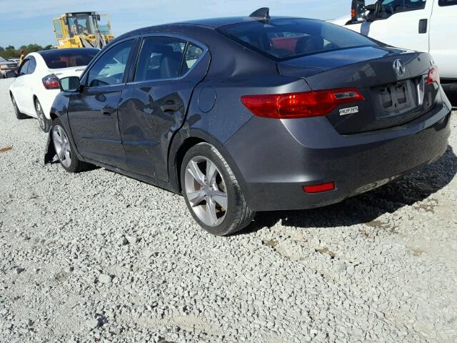 19VDE1F53DE013326 - 2013 ACURA ILX 20 PRE GRAY photo 3