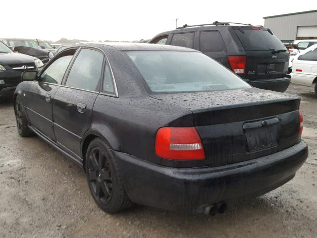 WAUDD68D6YA159298 - 2000 AUDI S4 2.7 QUA BLACK photo 3