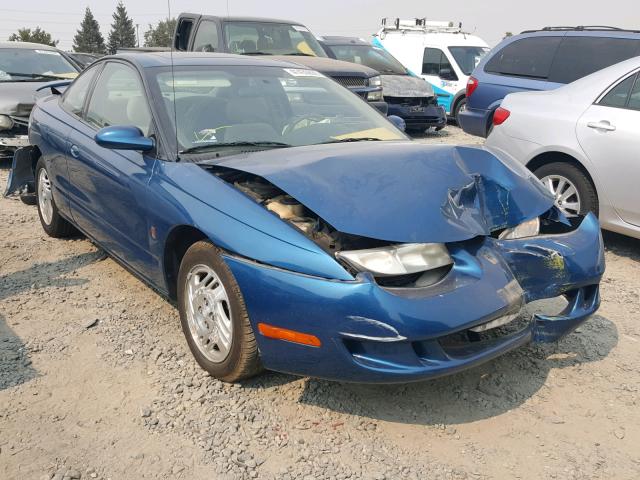 1G8ZY1274YZ170766 - 2000 SATURN SC2 BLUE photo 1