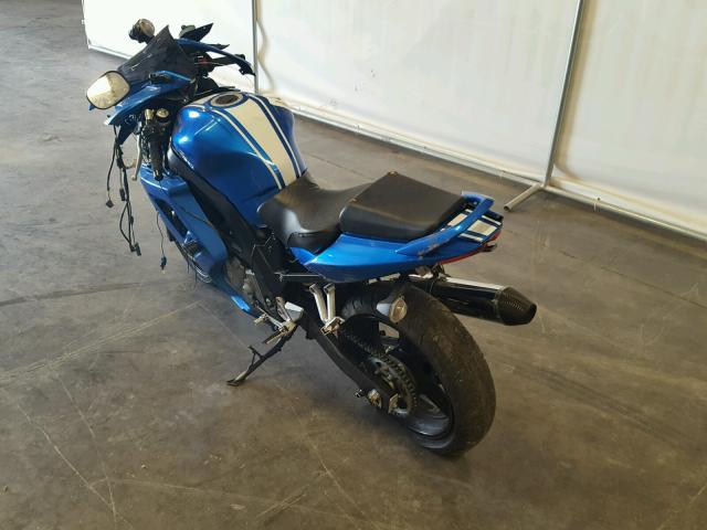 JS1VP53A992100404 - 2009 SUZUKI SV650 BLUE photo 3