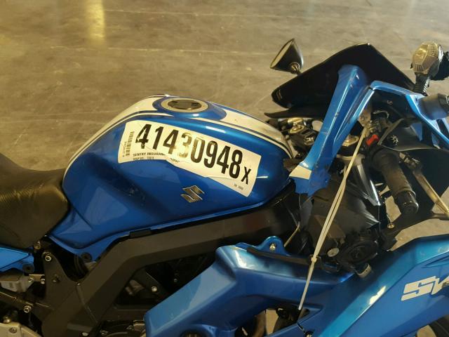 JS1VP53A992100404 - 2009 SUZUKI SV650 BLUE photo 5