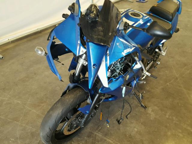 JS1VP53A992100404 - 2009 SUZUKI SV650 BLUE photo 9