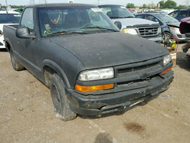 1GCCS1446W8167063 - 1998 CHEVROLET S TRUCK BLACK photo 1