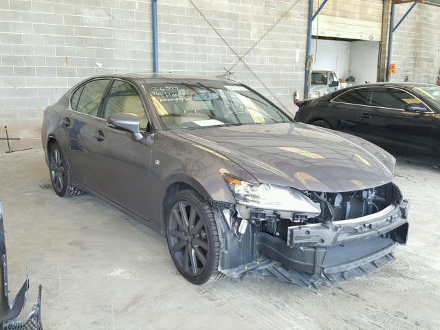 JTHBE1BL8D5022116 - 2013 LEXUS GS 350 GRAY photo 1