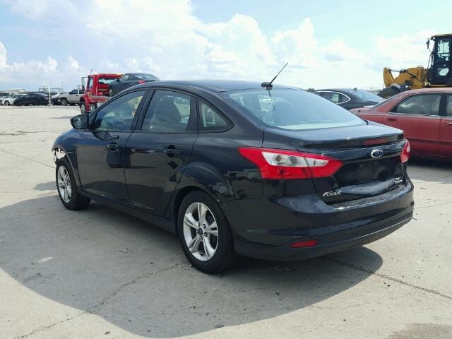 1FADP3F28EL121541 - 2014 FORD FOCUS BLACK photo 3