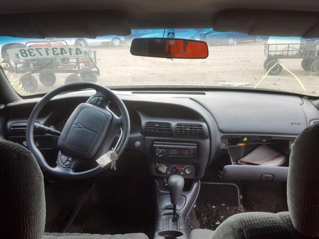 1G2WJ12MXSF280799 - 1995 PONTIAC GRAND PRIX GREEN photo 9