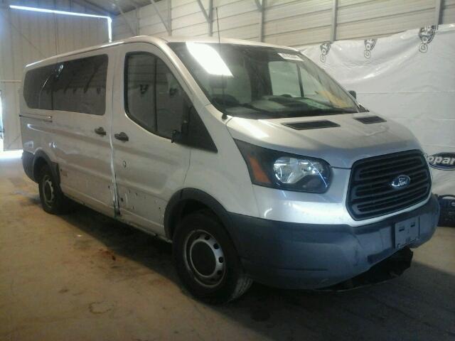 1FMZK1YMXFKA50766 - 2015 FORD TRANSIT T- SILVER photo 1