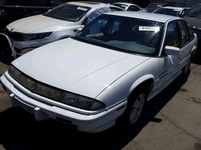 1G2WJ52M9SF200156 - 1995 PONTIAC GRAND PRIX WHITE photo 2