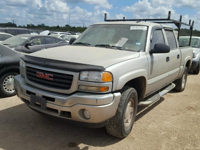 2GTEK13Z761294445 - 2006 GMC NEW SIERRA SILVER photo 2