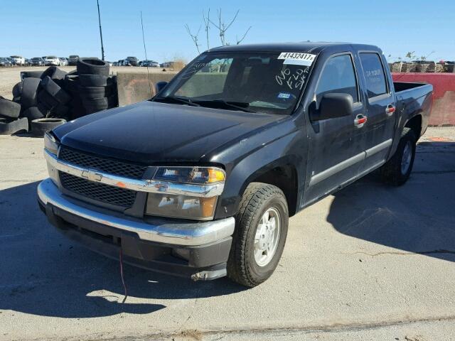 1GCCS33E488223560 - 2008 CHEVROLET COLORADO L BLACK photo 2