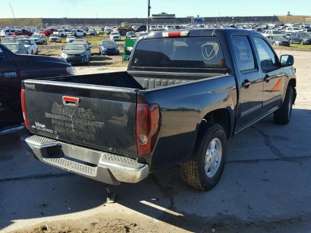 1GCCS33E488223560 - 2008 CHEVROLET COLORADO L BLACK photo 4