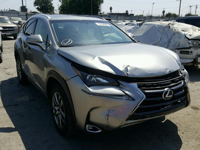 JTJYARBZ3G2034106 - 2016 LEXUS NX 200T GRAY photo 1