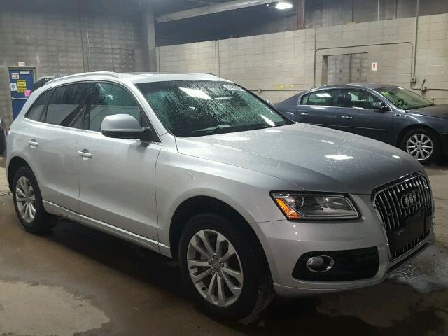 WA1LFAFPXDA063543 - 2013 AUDI Q5 SILVER photo 1
