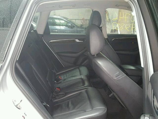 WA1LFAFPXDA063543 - 2013 AUDI Q5 SILVER photo 6