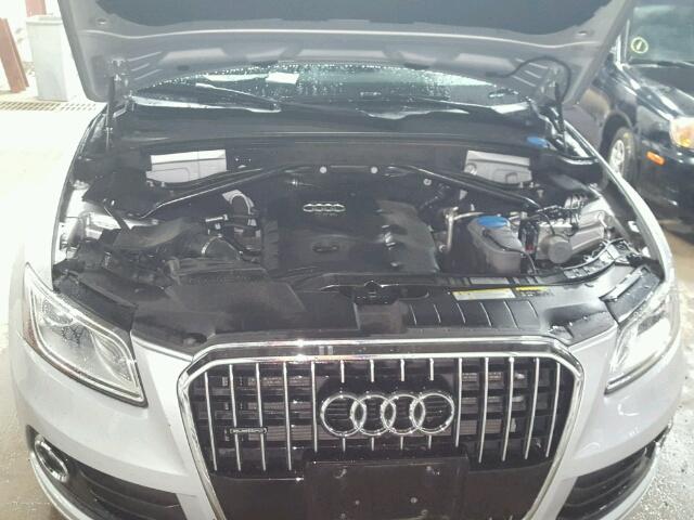 WA1LFAFPXDA063543 - 2013 AUDI Q5 SILVER photo 7