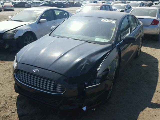 1FA6P0G72E5383805 - 2014 FORD FUSION BLACK photo 9