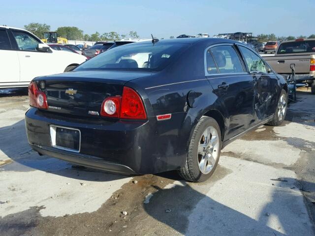 1G1ZC5EB8AF126670 - 2010 CHEVROLET MALIBU 1LT შავი ფოტო 4