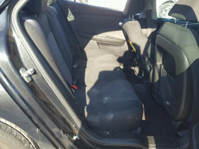 1G1ZC5EB8AF126670 - 2010 CHEVROLET MALIBU 1LT შავი ფოტო 6