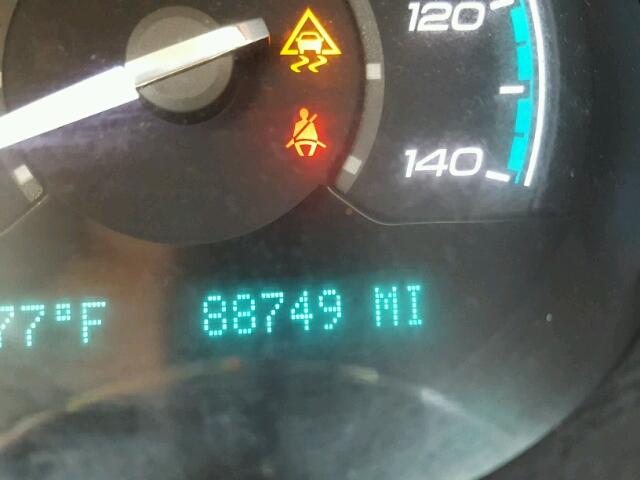 1G1ZC5EB8AF126670 - 2010 CHEVROLET MALIBU 1LT შავი ფოტო 8