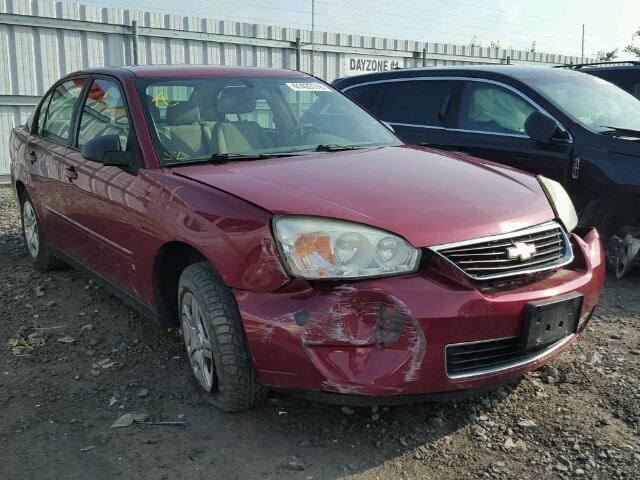 1G1ZS51F76F185891 - 2006 CHEVROLET MALIBU LS წითელი ფოტო 1